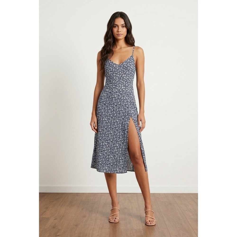 Reformation Floral Midi Dress Sz 2